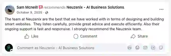 Client recommendation on Facebook